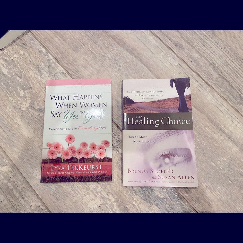 2 Very gently used books